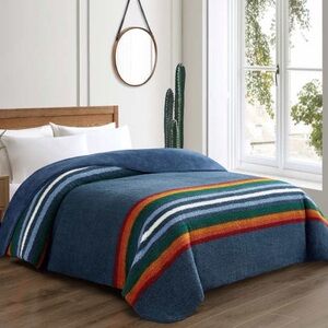 Pendleton Sherpa Fleece Blanket Size king